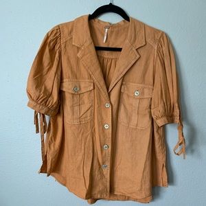 Free People Button Up